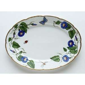  Anna Weatherley Morning Glory Oval Platter 14 In