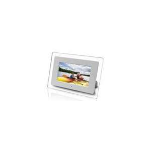  Axion 9702 White 7 Widescreen LCD Digital Photo Frame 
