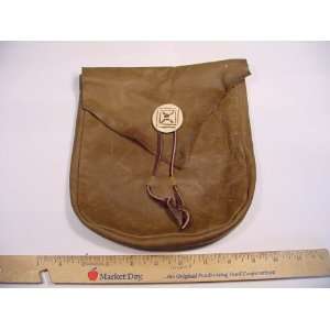  Genuine Leather Hand Made Pouch Purse Bag for Renaissance 