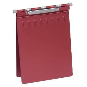   Chart Holder with 3 Spring Clamp (201101 RD)   Anodized Aluminum   Red