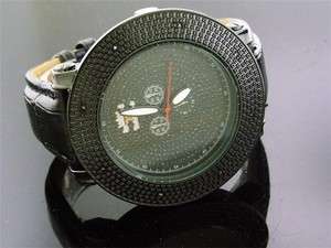 Mens Techno Royale JUMBO 57MM Bezel W/ 8 Diamonds Watch  