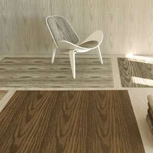  Woodgrain Plynyl Floor Mat by Chilewich