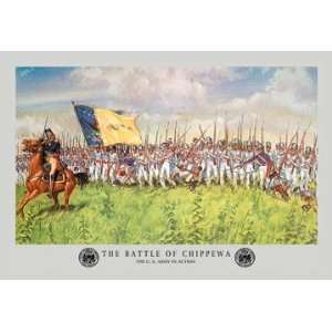  The Battle of Chippewa 20x30 poster