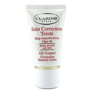  Clarins Day Care   0.5 oz Oil Control Blemish Cream  No.01 