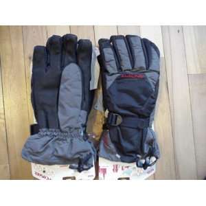 Dakine Nova Gloves Gray/Blk Adult XL Leather Palm  Sports 
