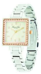   Womens KC4660 Hamptons Crystal Accented Two Tone Dress Watch Watches