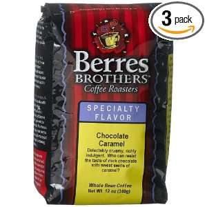 Berres Brothers Coffee Roasters Chocolate Caramel Coffee, Whole Bean 