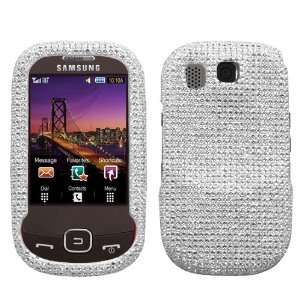 Bling Silver Diamante For Samsung Flight A797 Snap on Cover Hard Cover 