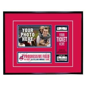  Cleveland Indians My First Game Ticket Frame Sports 