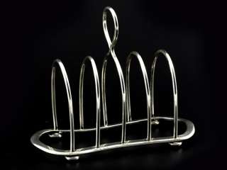 Sterling Silver Toast Rack (1909)  