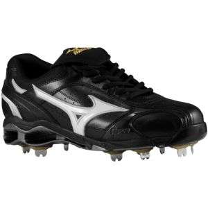 Mizuno Pro Low KL G5   Mens   Baseball   Shoes   Black/White