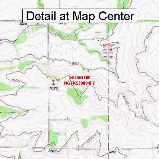   Map   Spring Hill, Kansas (Folded/Waterproof)