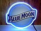 New Blue Moon Beer Neon Light Sign Gift Clubs Display Pub Home Beer 