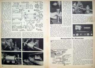 in BALL BEARING ARBOR 1951 Precision Tool PLANS  
