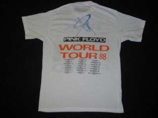 1988 PINK FLOYD VINTAGE TOUR T SHIRT CONCERT SOFT THIN  