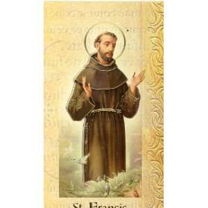  St. Francis of Assisi Biography Card (500 040) (F5 310 
