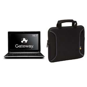  Gateway LT2106u 10.1 Inch Black Netbook & Case Logic LNEO 