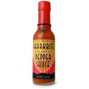 Captain Red Beards Sharkbite Habanero Pepper Hot Sauce, 5 fl oz 
