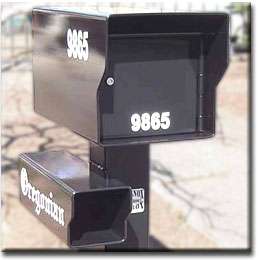 see our store and add a 1 4 steel news paper box like what is shown 