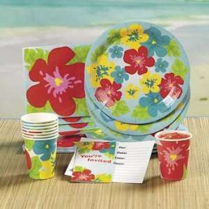 Bright Hibiscus Tableware & Invitations   Tableware & Tableware Sets