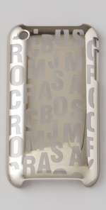 Marc by Marc Jacobs Large Jumbled Logo Metallic 3G iPhone Cover 