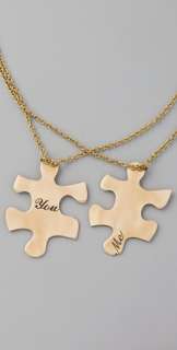 Monserat De Lucca Friendship Puzzle Necklace Set  
