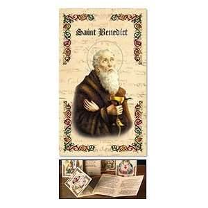 Ambrosiana Milano Holy Cards, 25pk, Prayer Folder, Lamiated, St 
