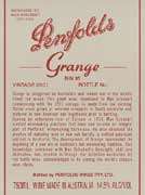 Penfolds Grange 2002 