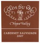 Clos Du Val Cabernet Sauvignon 2007 