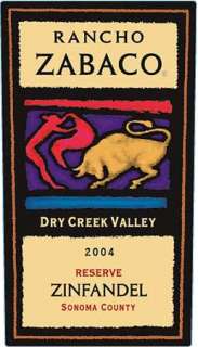 Rancho Zabaco Dry Creek Zinfandel 2004 