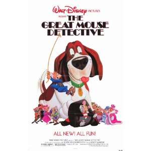  The Great Mouse Detective Movie Poster (11 x 17 Inches 