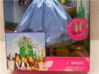 1999 BARBIE DOROTHY WIZARD OF OZ MINT IN BOX NEVER REMOVED FROM BOX 