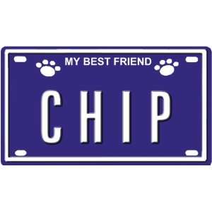  CHIP Dog Name Plate for Dog House. Over 400 Names 