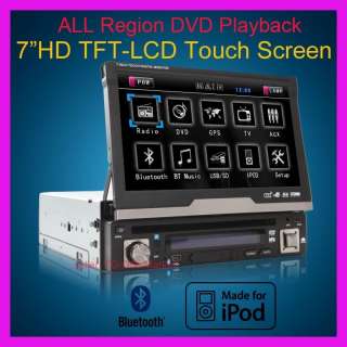   screen Car DVD Player FM/RDS IPOD GPS+2011 3D MAP+TV DVB T M78  