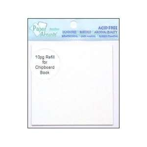  Paper Accents Create Your Own Book Refill 3.5x 3.5 White 
