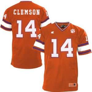  Clemson Tigers #14 Orange Youth All Time Football Jersey 