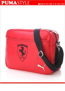 BN PUMA Ferrari LS Messenger Shoulder Bag Red  