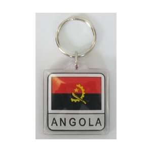 Angola   Country Lucite Key Ring Patio, Lawn & Garden
