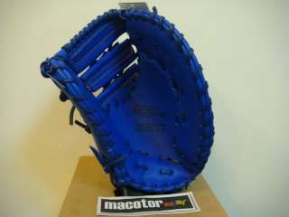 ZETT Gran Status 13 First Base Baseball Glove Blue RHT  