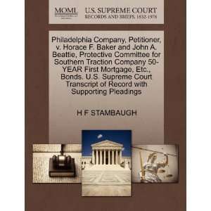   YEAR First Mortgage,  of Record with Supporting Pleadings