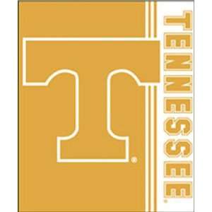 Tennessee Volunteers Royal Plush Raschel NCAA Blanket (Stripes Series 