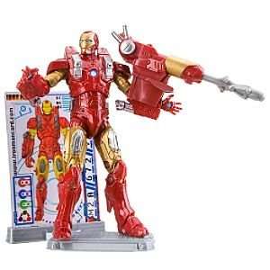  Disney Power Assault Armor Iron Man 2 Action Figure    3 3 