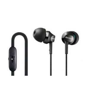 New   EX Earbuds   Black w/Volume Co by Sony Audio/Video 
