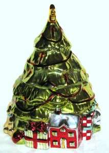   Studios CHRISTMAS STORY Treat Jar Candy Tree Susan Winget Metallic