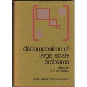  Decomposition of Large scale Problems Proceedings of a 