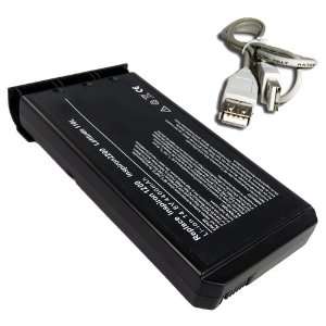 com 65WHr Battery for Dell Inspiron 1000 Inspiron 1200 Inspiron 2200 