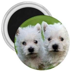  Westie Puppy Dog 4 3in Magnet S0645 