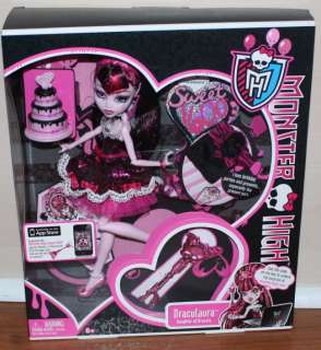 You are bidding on a Monster High Draculaura Sweet 1600 doll. It is 