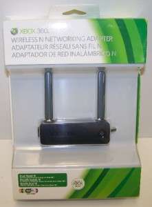   XBOX 360 Wireless N Networking Adapter Dual Band   Live NEW   