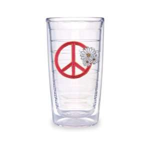 Tervis 16 oz Peace Sign with Daisy Tumbler Kitchen 